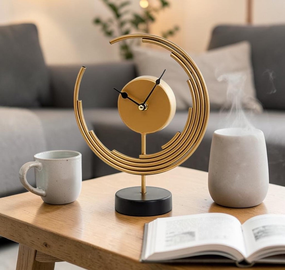 Horloge ornementale de bureau