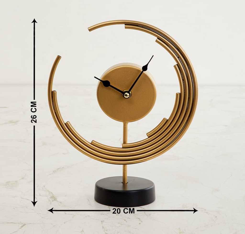Horloge ornementale de bureau