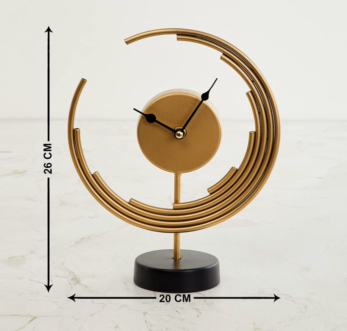 Horloge ornementale de bureau