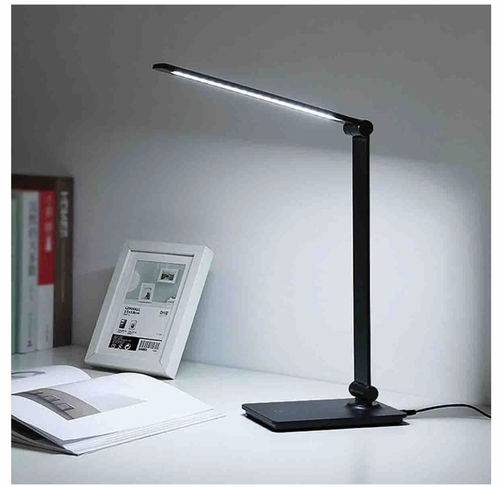 Lampe LED avec chargeur de téléphone sans fil