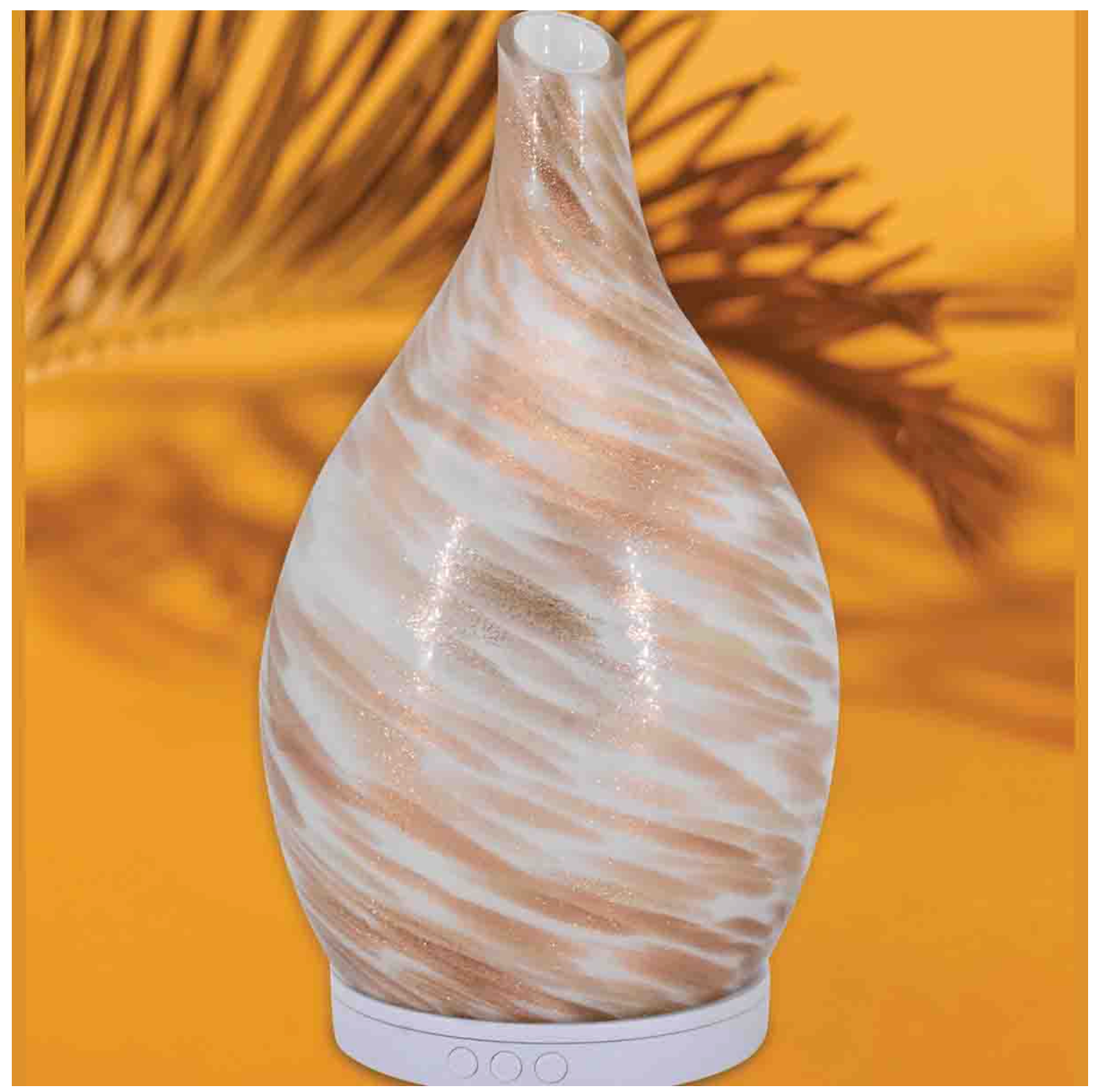 Diffuseur d'arômes en verre rotatif