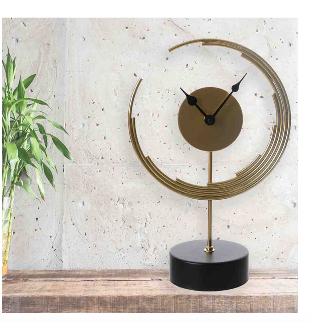Horloge ornementale de bureau