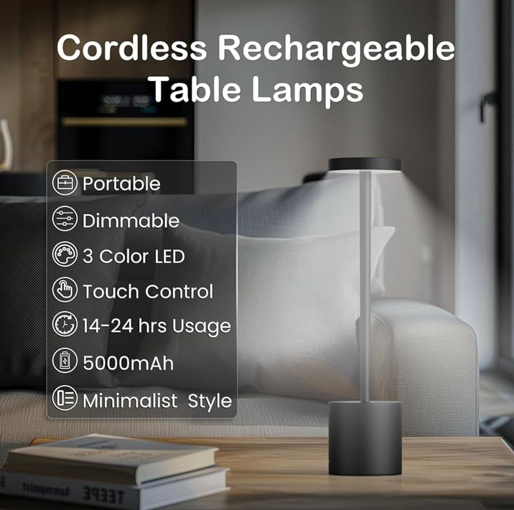 Lampe de table rechargeable Usb