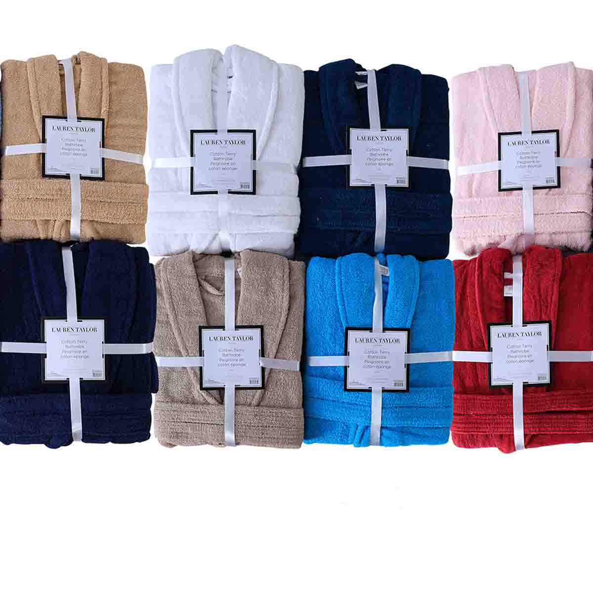 🛁 Le Spa – Peignoir en coton éponge